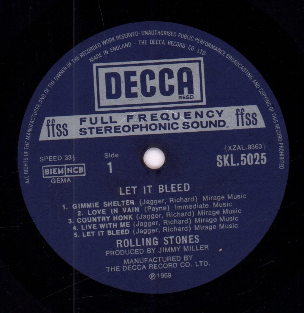 Rolling Stones - Let It Bleed - Lp