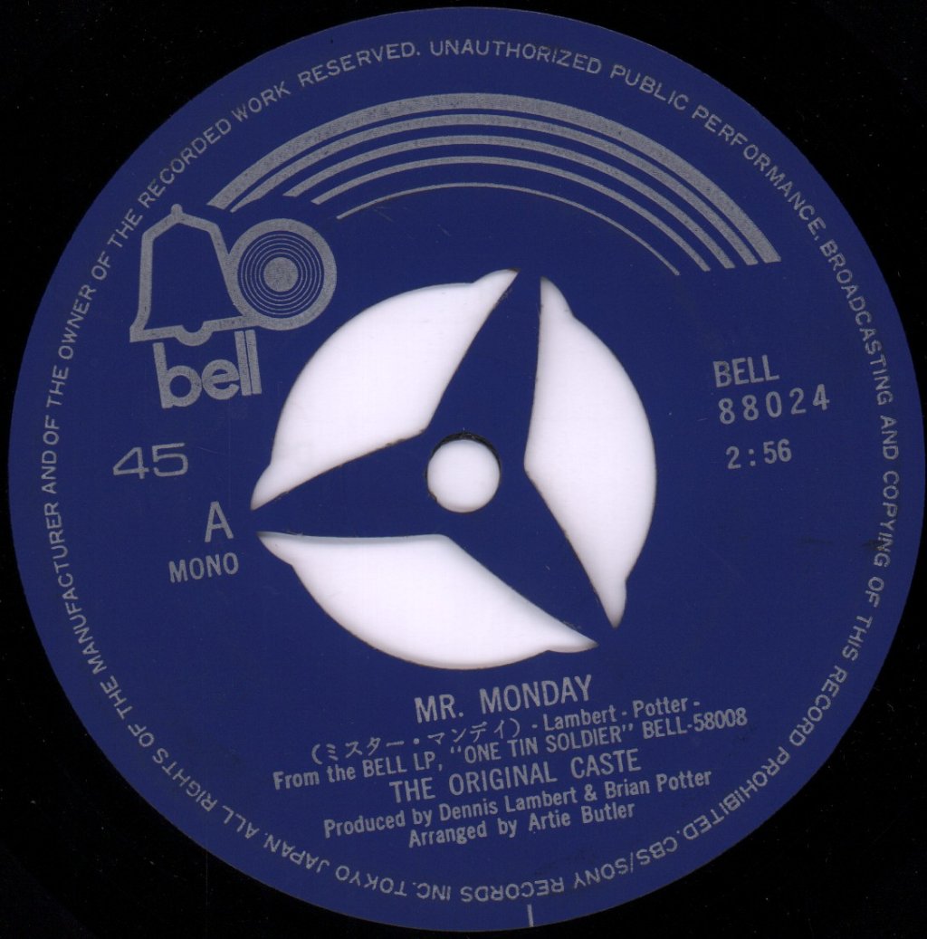 Original Caste - Mr Monday - 7 Inch