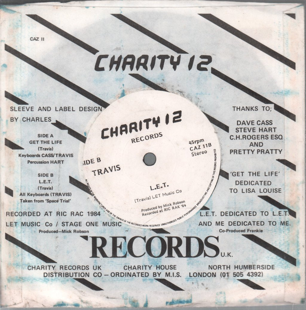 Travis (Geoff) - Get The Life - 7 Inch