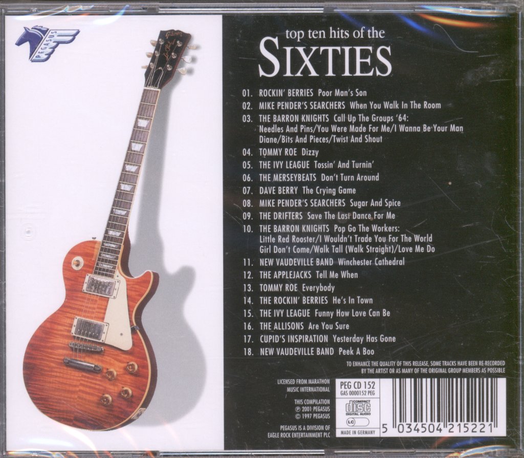 Various Artists - Top Ten Hits Of The Sixties - Cd