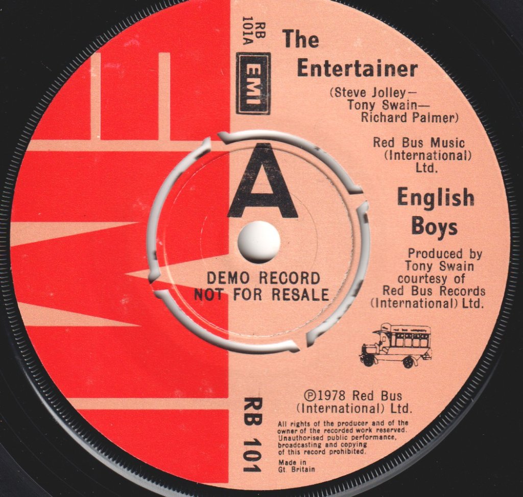 English Boys - Entertainer - 7 Inch