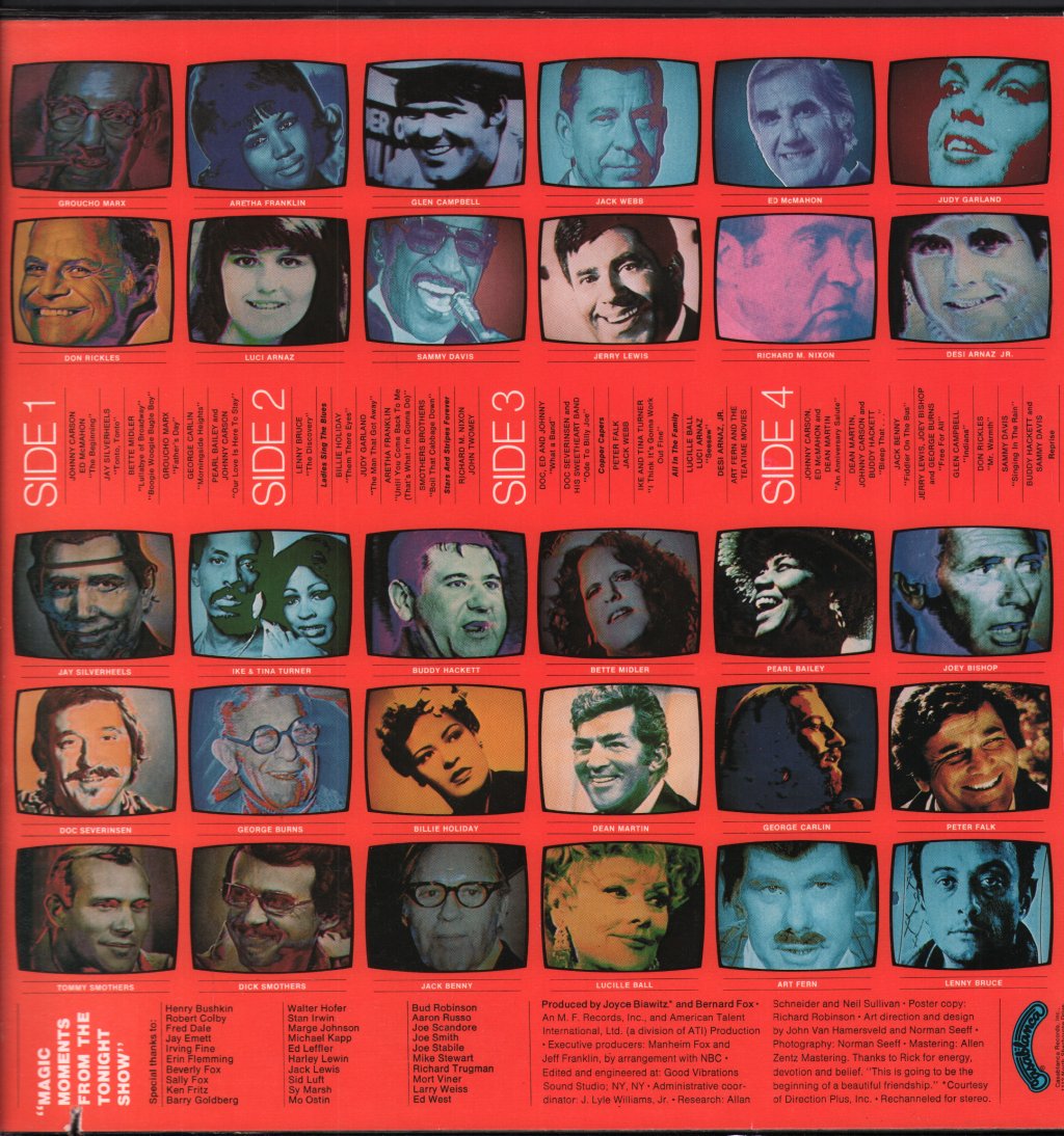 Various Artists - Here's Johnny.....Magic Moments From The Tonight Show - Lp