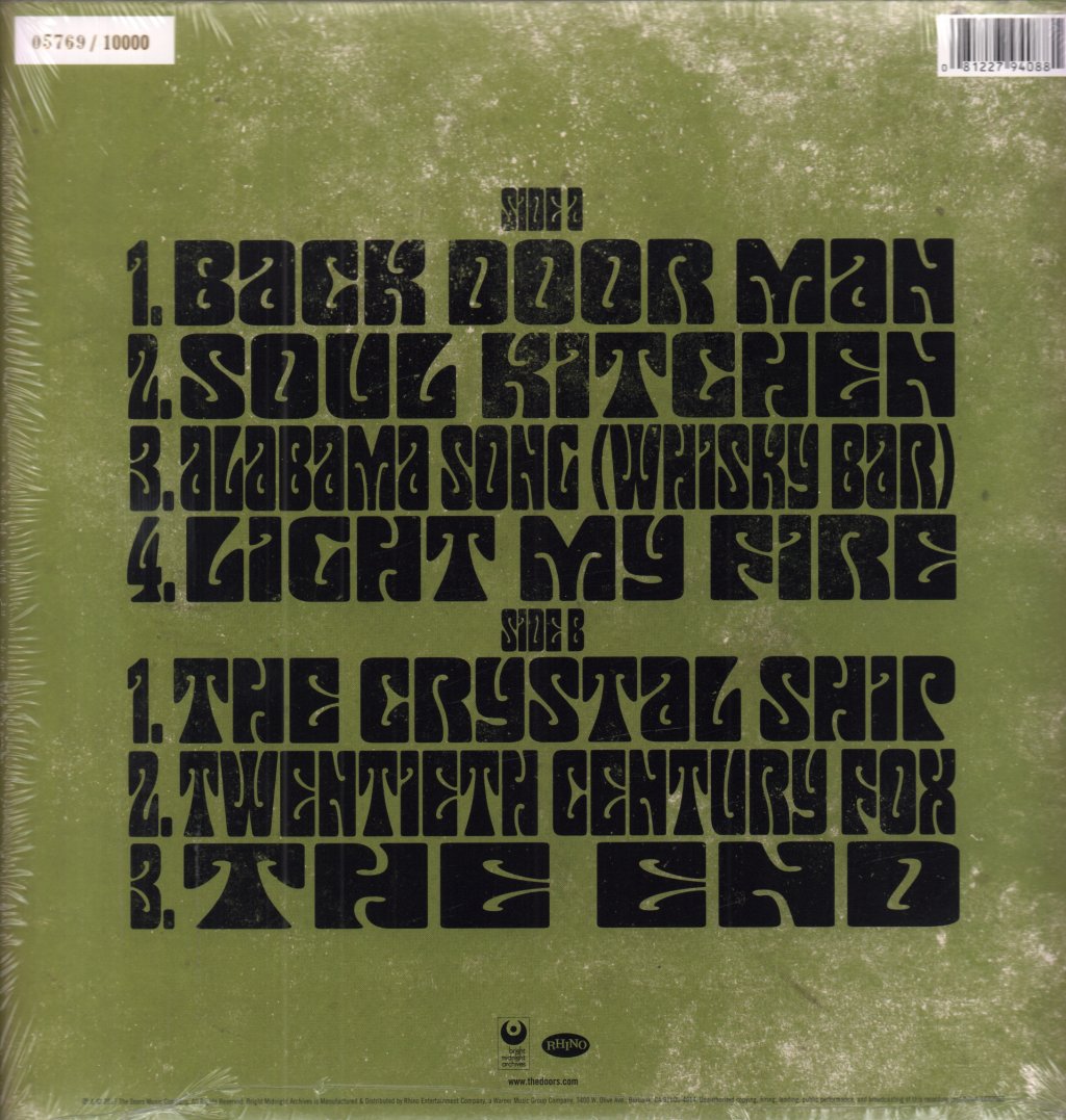 Doors - Live At The Matrix Mar. 7, 1967 - Lp