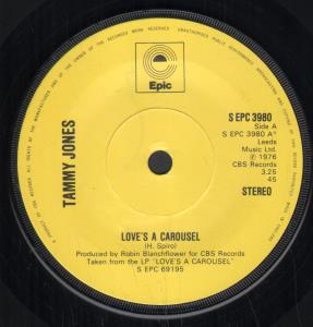 Tammy Jones - Love's A Carouel - 7 Inch