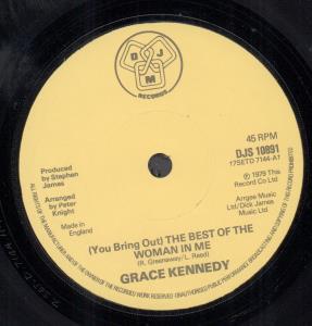 Grace Kennedy - Best Of The Woman In Me - 7 Inch