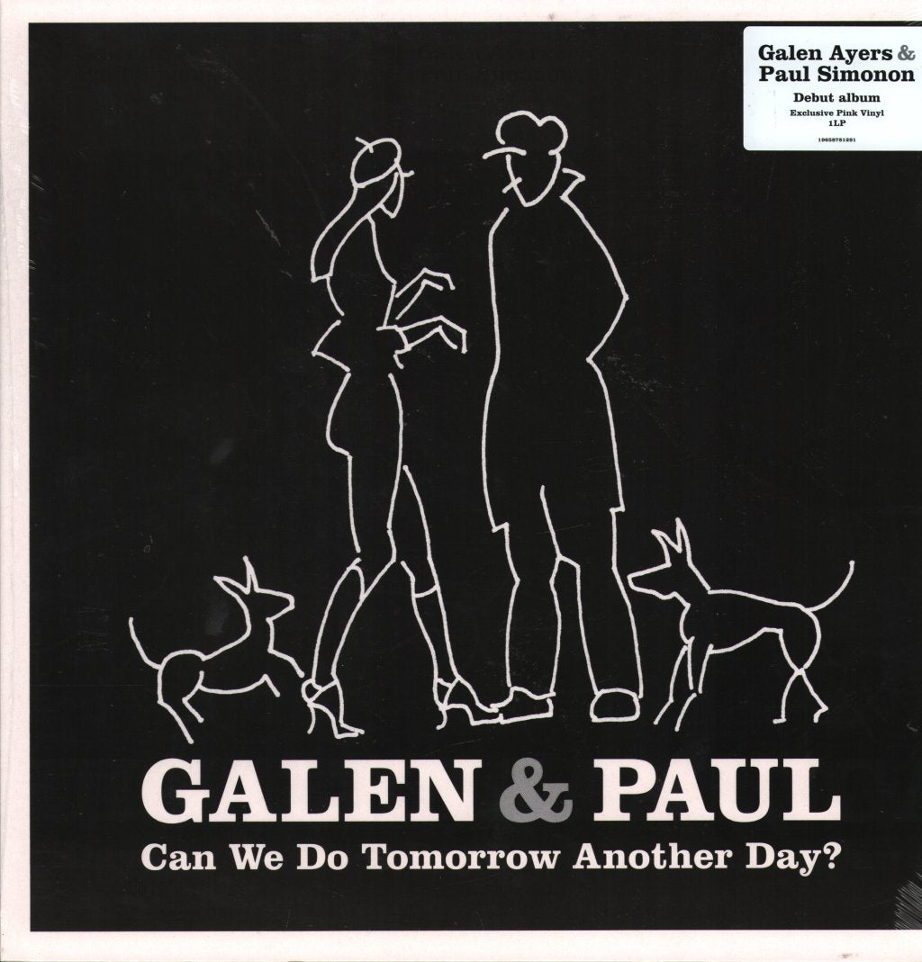 Galen and Paul (Galen Ayers & Paul Simonon) - Can We Do Tomorrow Another Day? - Lp