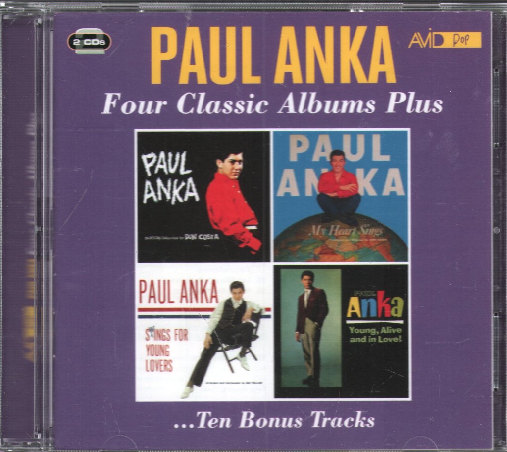 Paul Anka - Four Classic Albums Plus - Double Cd