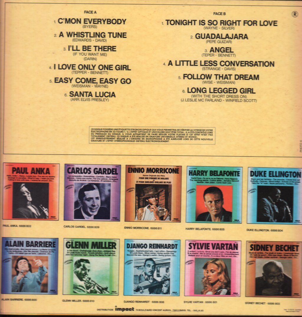 Elvis Presley - Elvis Presley - Lp