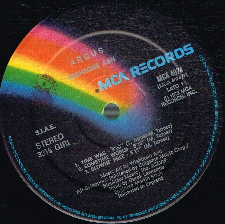 Wishbone Ash - Argus - Lp