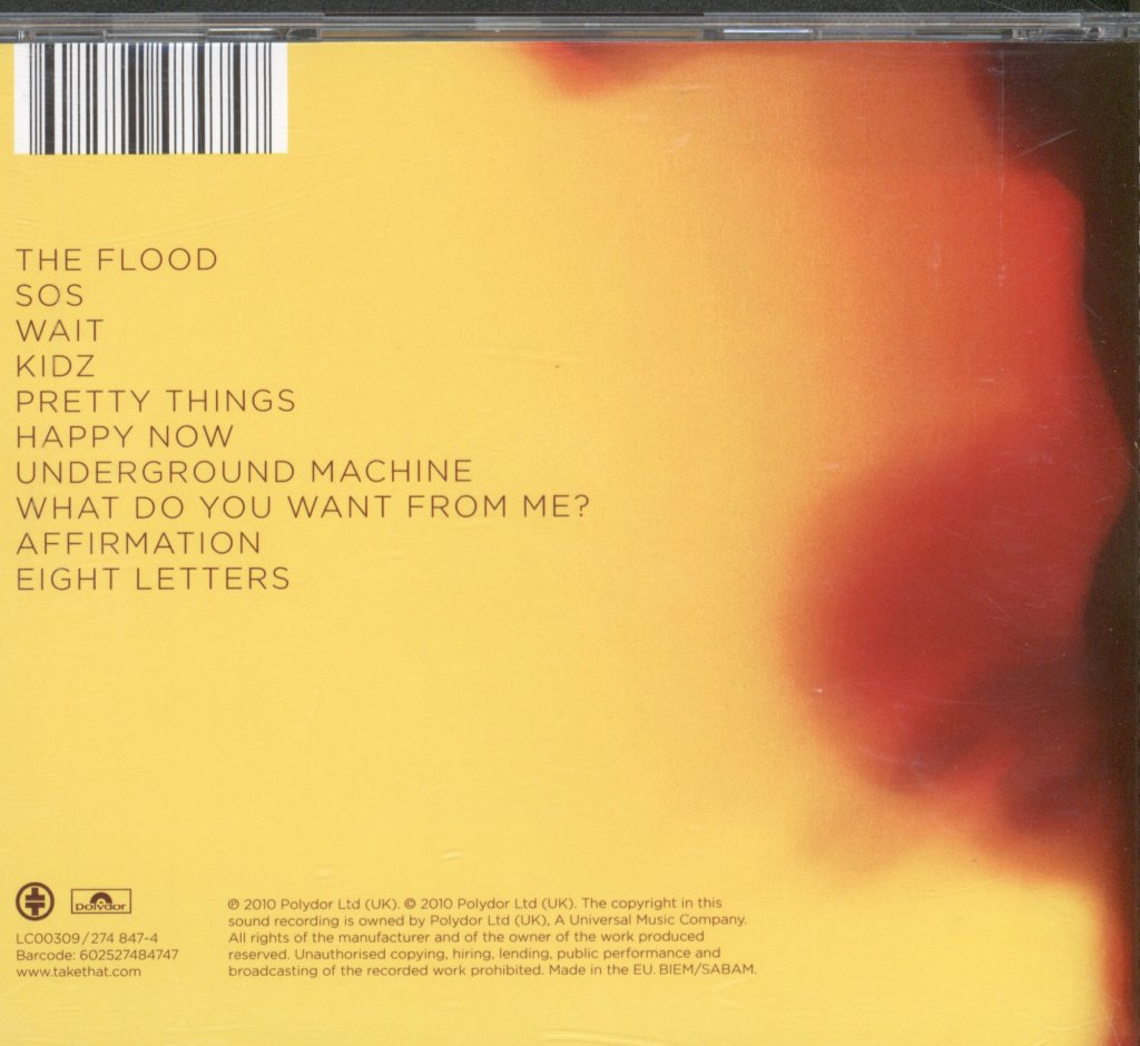 Take That (Boy Band) - Progress - Cd
