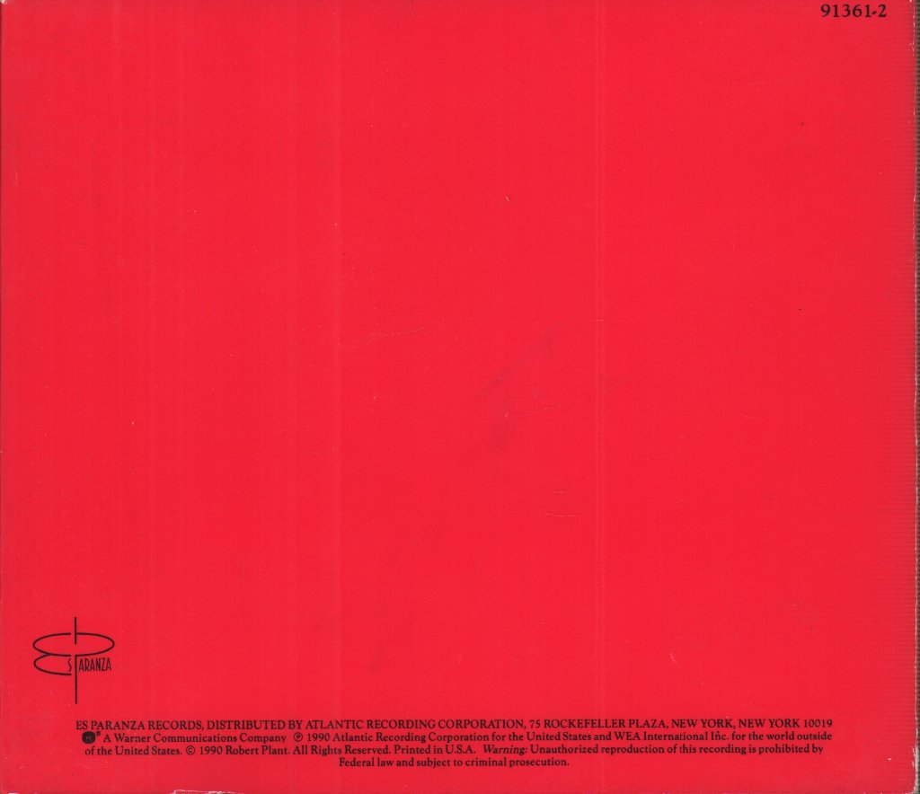 Robert Plant - Manic Nirvana - Cd