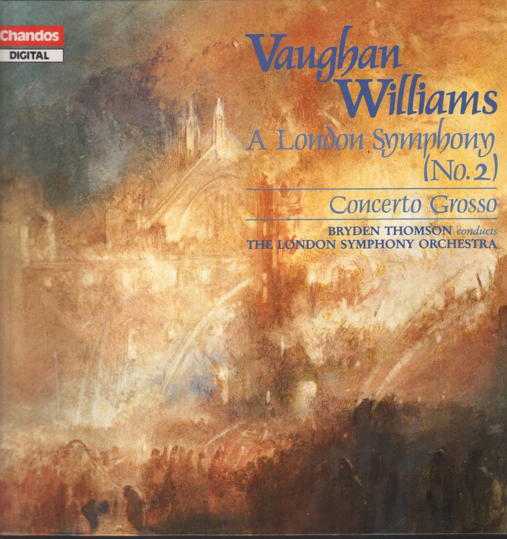 Bryden Thomson / London Symphony Orchestra - Vaughan Williams A London Symphony No.2 / Concerto Grosso - Lp