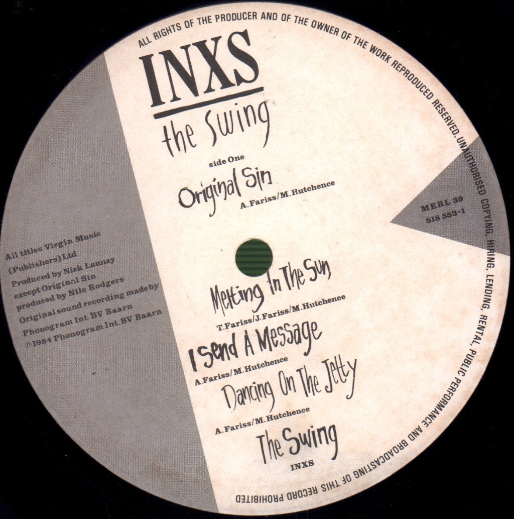 INXS - Swing - Lp