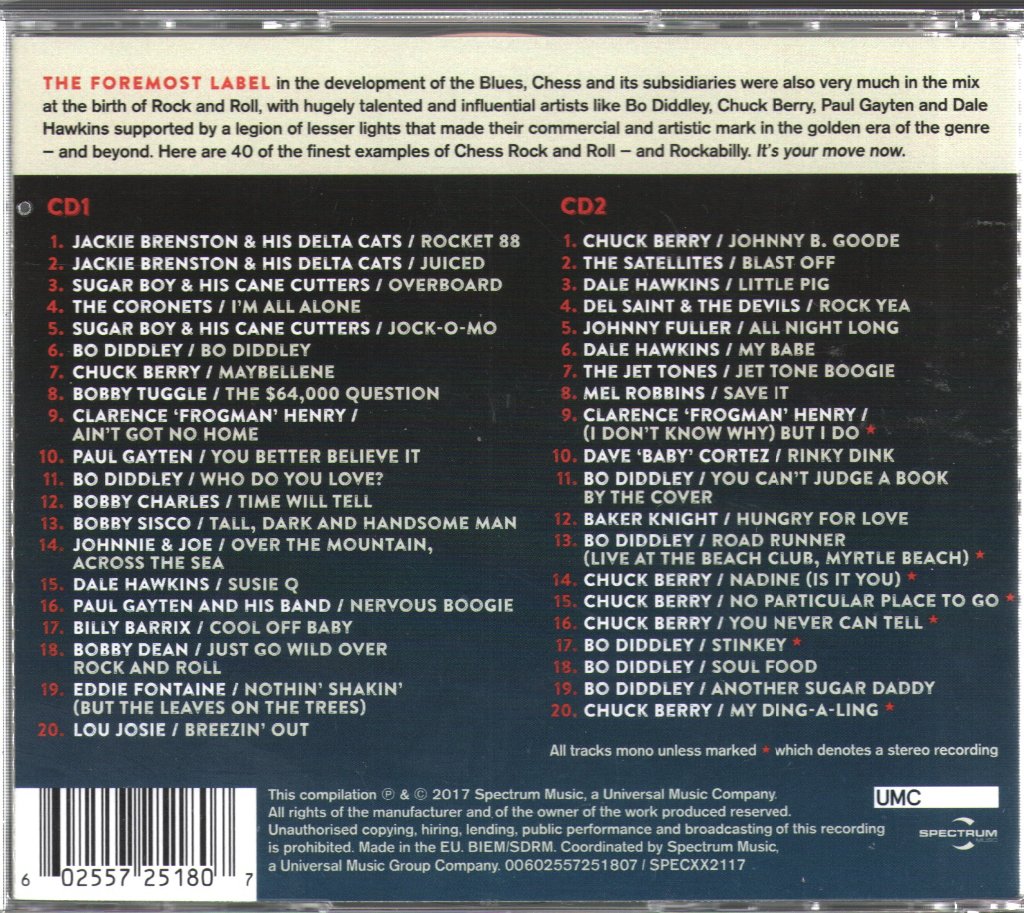 Various Artists - Just Go Wild Over Rock And Roll - Double Cd