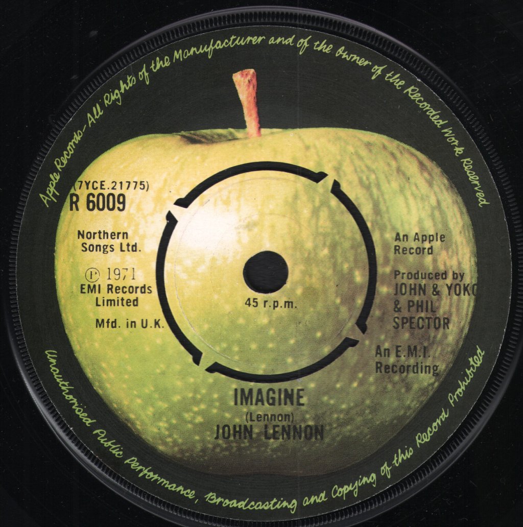 John Lennon - Imagine - 7 Inch