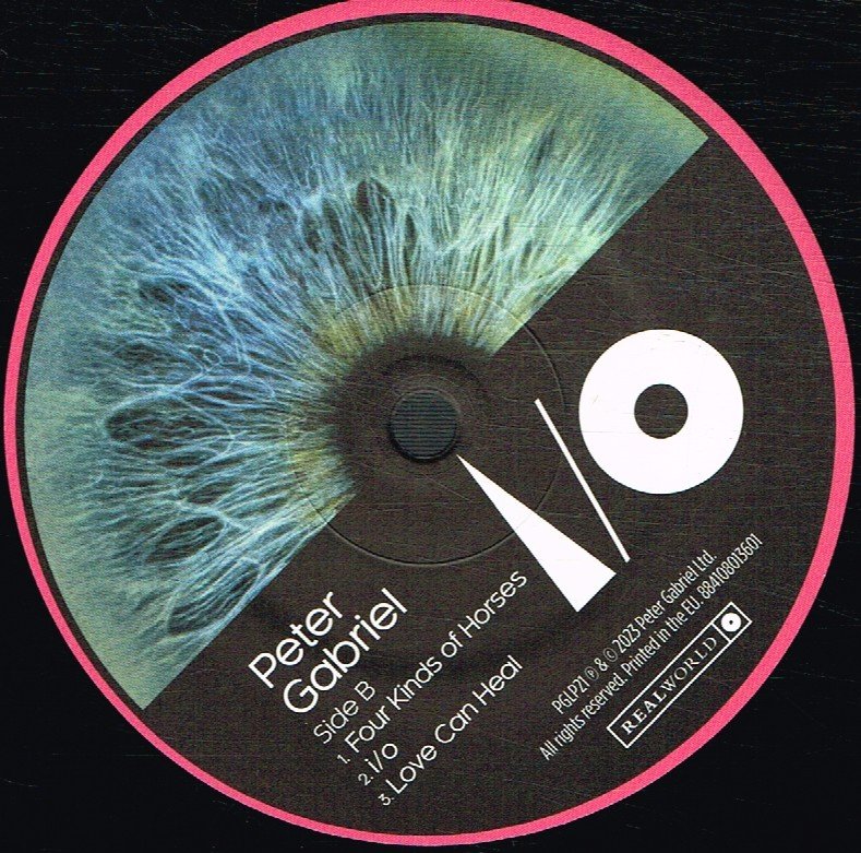Peter Gabriel - I/O (Bright-Side Mixes) - Double Lp