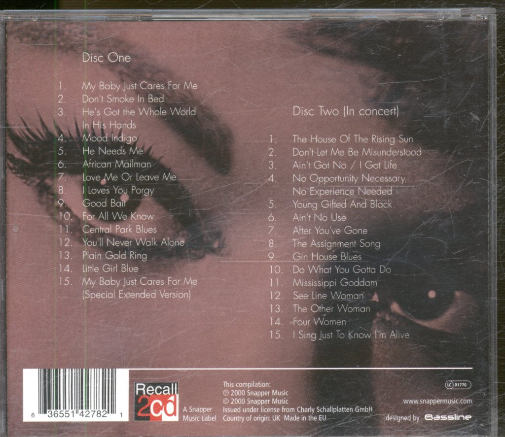 Nina Simone - Misunderstood - Double Cd