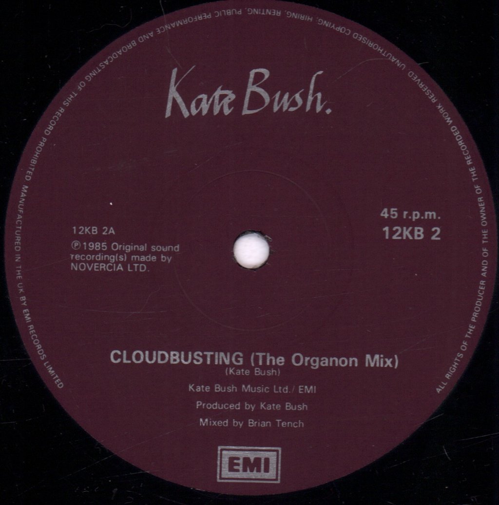 Kate Bush - Cloudbusting - 12 Inch