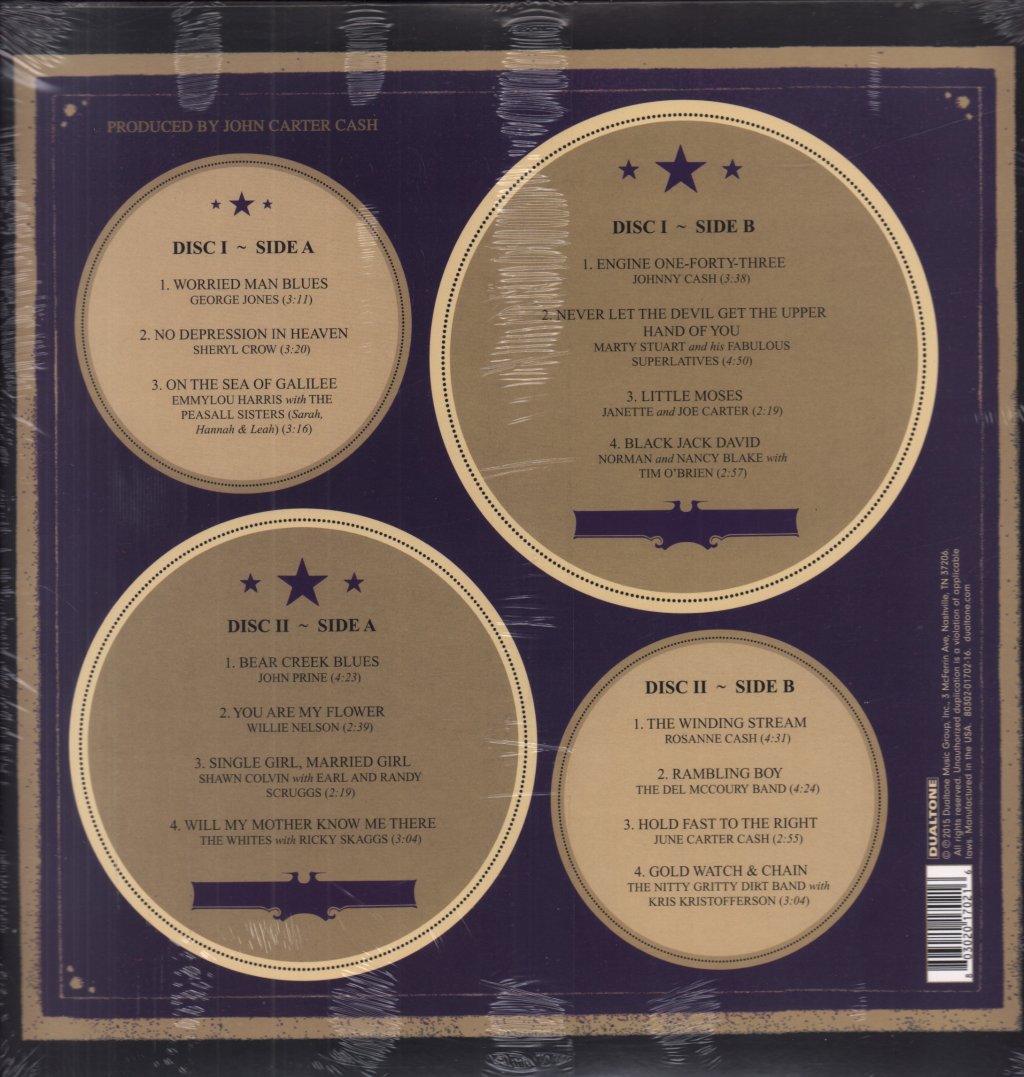 Various Artists - Unbroken Circle The Musical Heritage Of The Carter Family - Double Lp