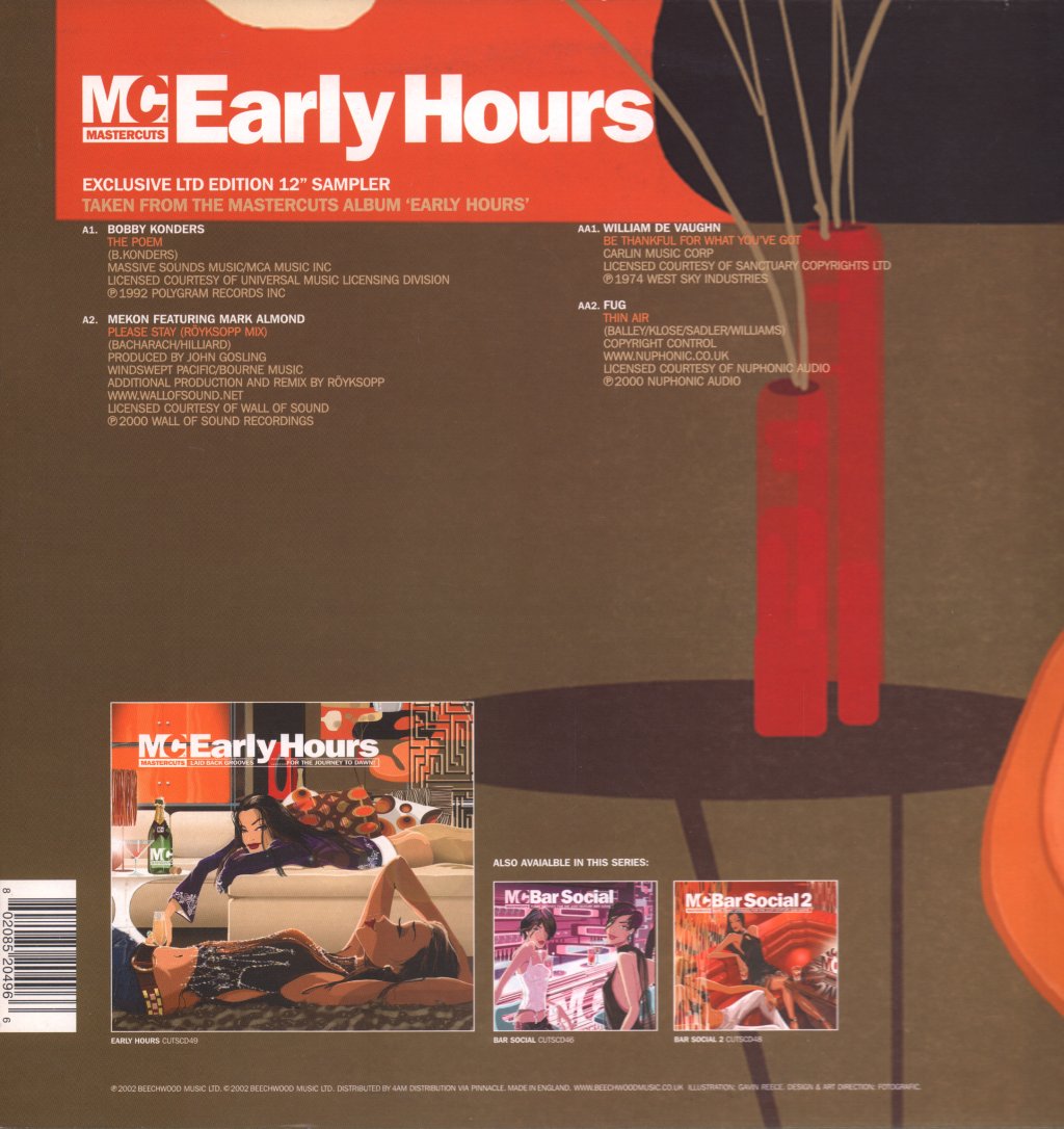 Various Artists - MC Early Hours - 12 Inch