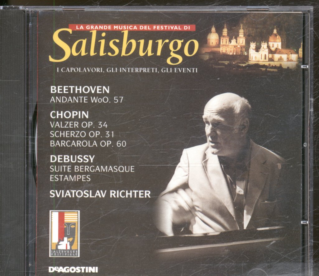 Sviatoslav Richter - Beethoven / Chopin / Debussy - La Grande Musica Del Festival Di Salisburgo - Cd