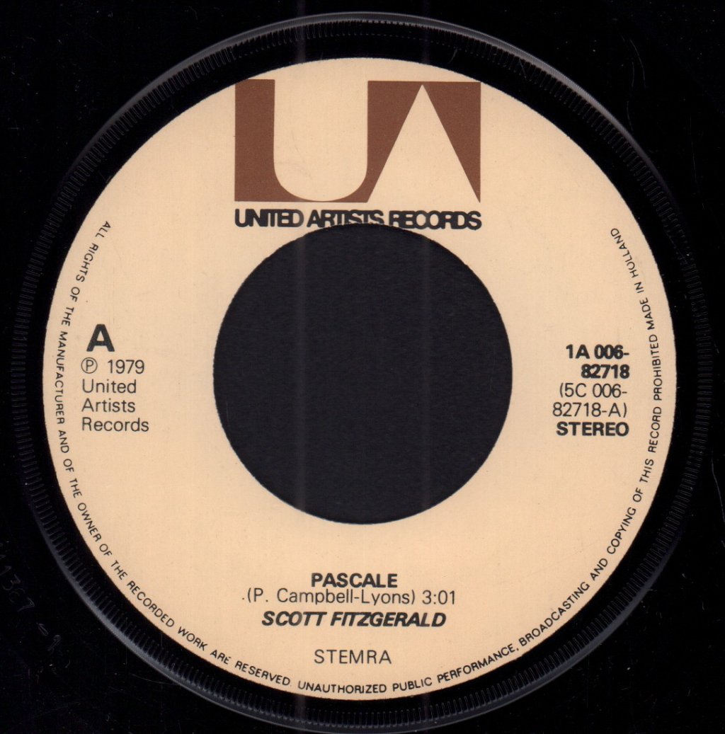 Scott Fitzgerald - Pascale - 7 Inch