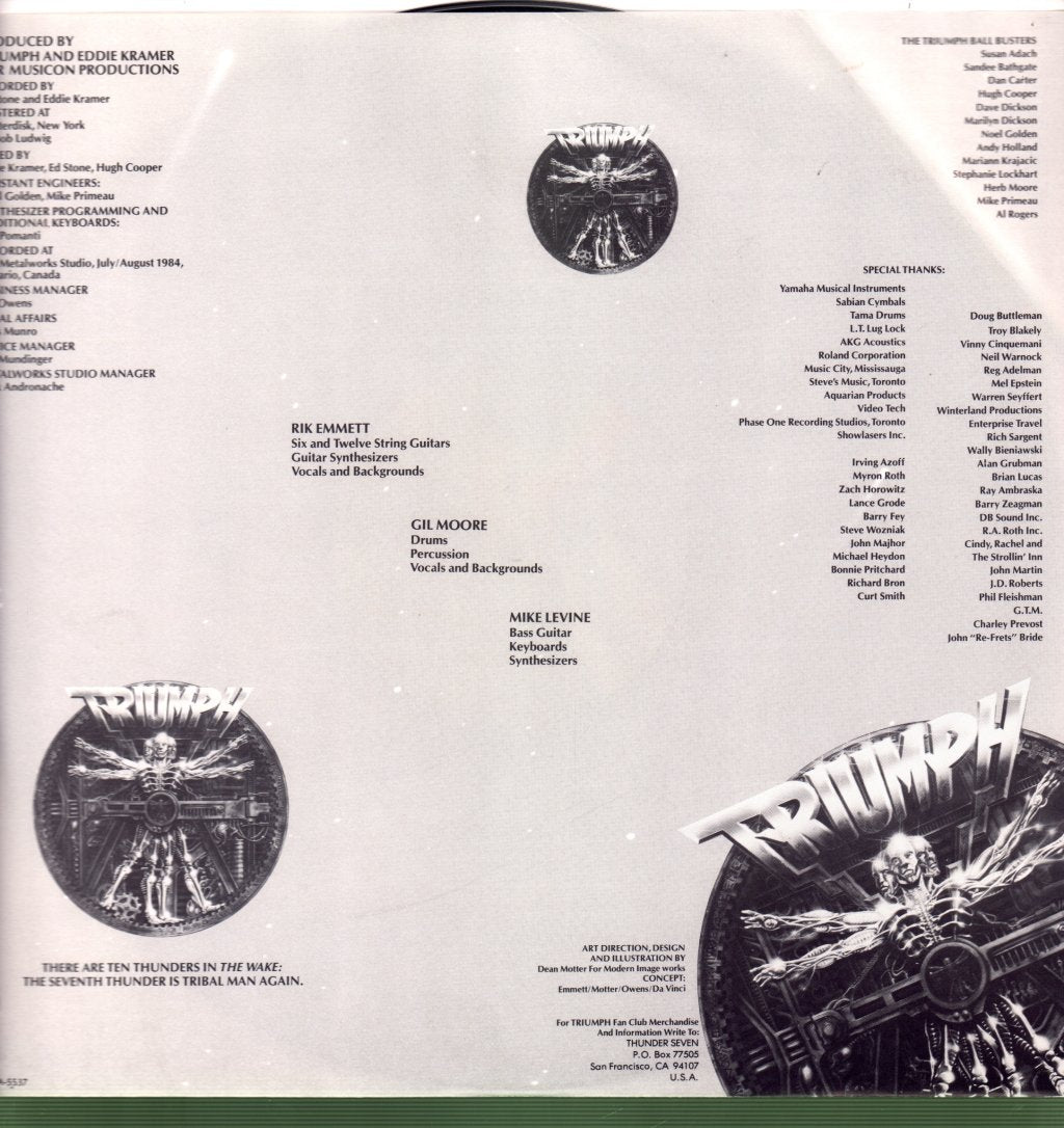 Triumph - Thunder Seven - Lp