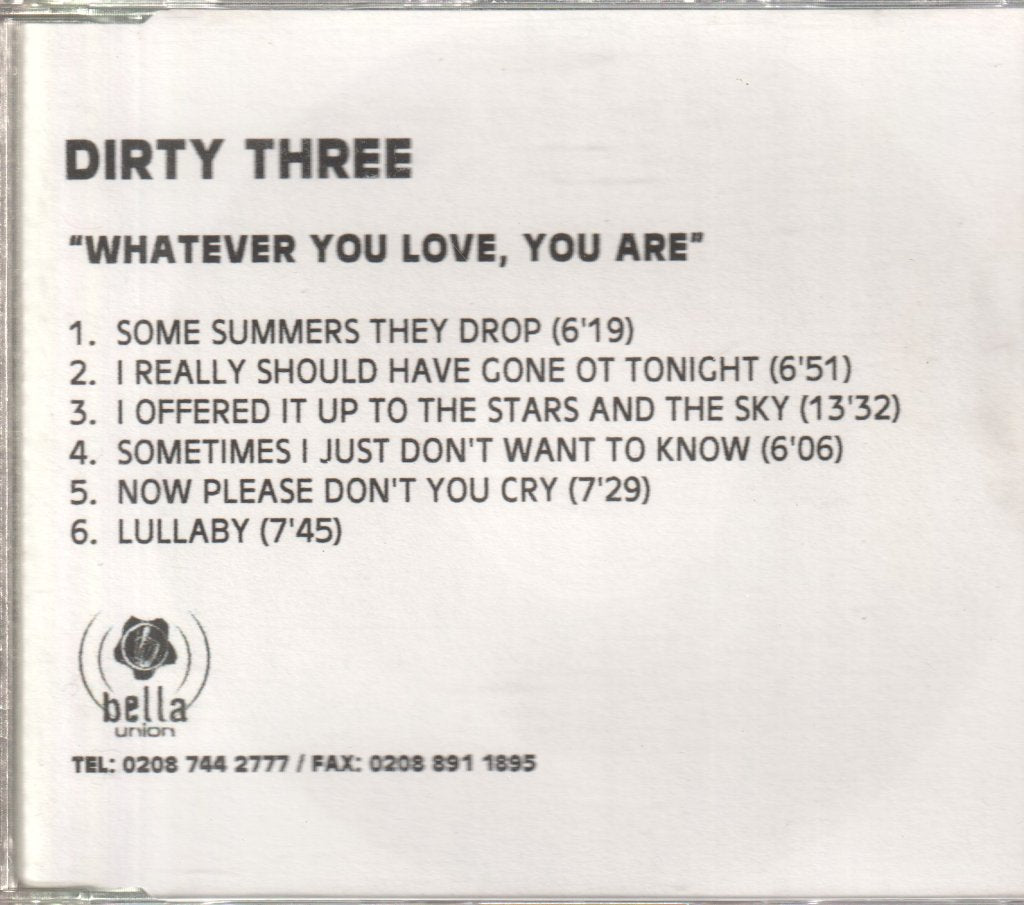 Dirty Three - Whatever You Love You Are - Cdr