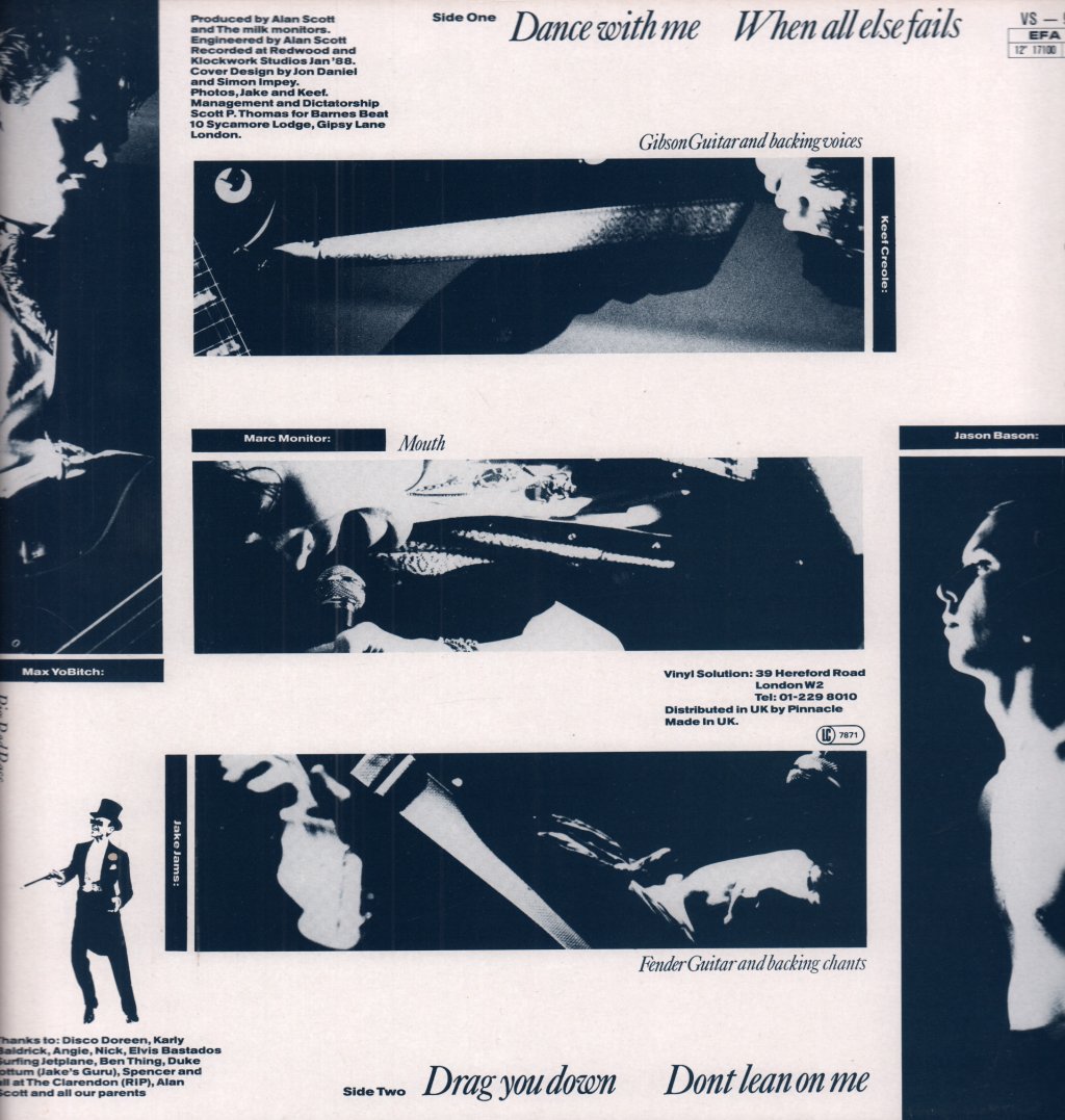 Milk Monitors - Dance With Me - 12 Inch