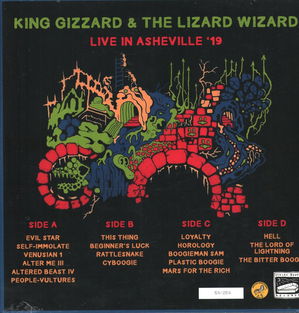 King Gizzard And The Lizard Wizard - Bootleg Box Set - Lp Box Set