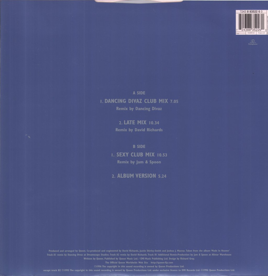 Queen - You Don't Fool Me - 12 Inch