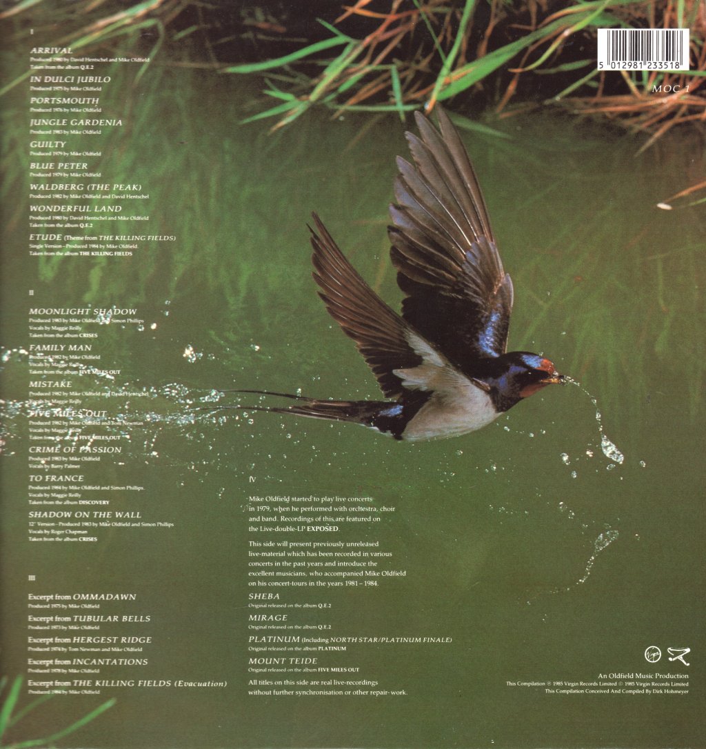 Mike Oldfield - Complete - Double Lp