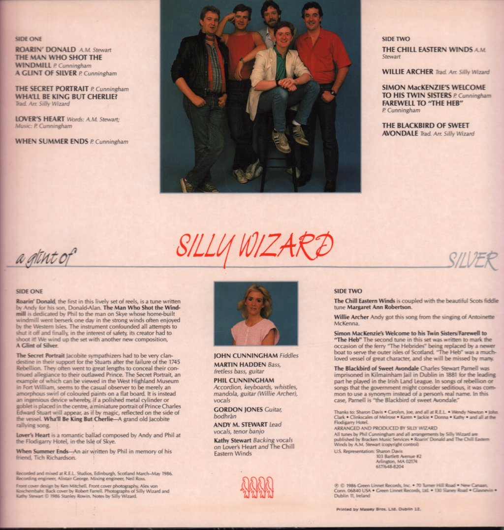 Silly Wizard - A Glint Of Silver - Lp