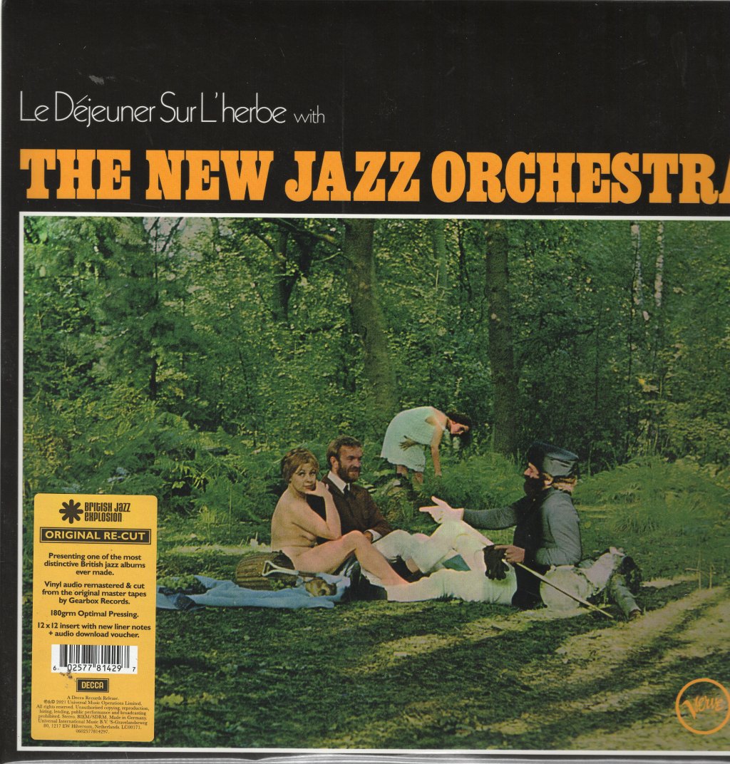 New Jazz Orchestra - Le Dejeuner Sur l'Herbe - Lp