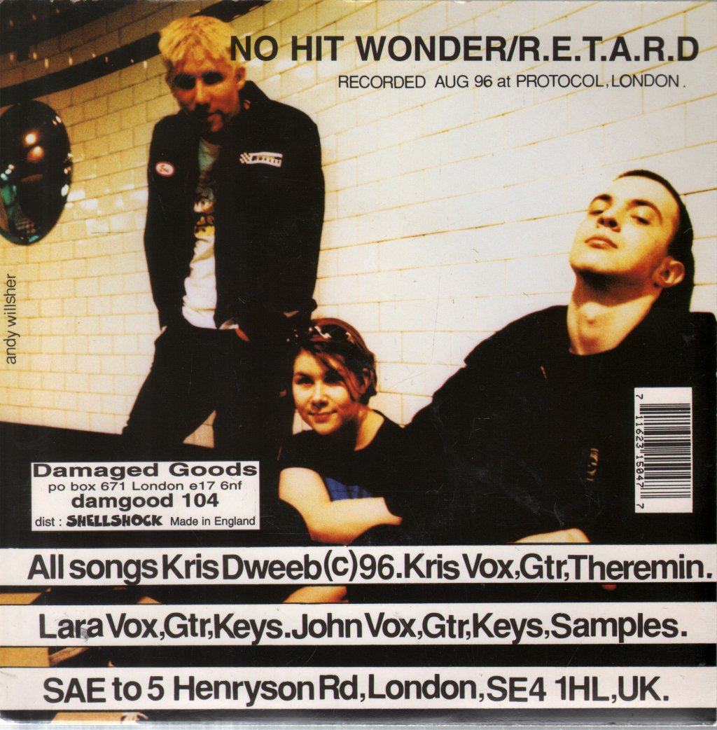 Dweeb - No Hit Wonder - 7 Inch