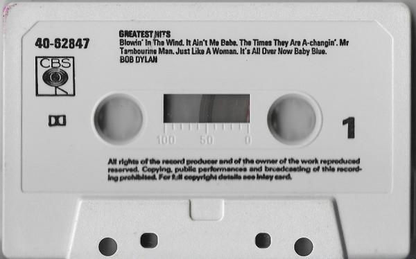 Bob Dylan - Greatest Hits - Cassette