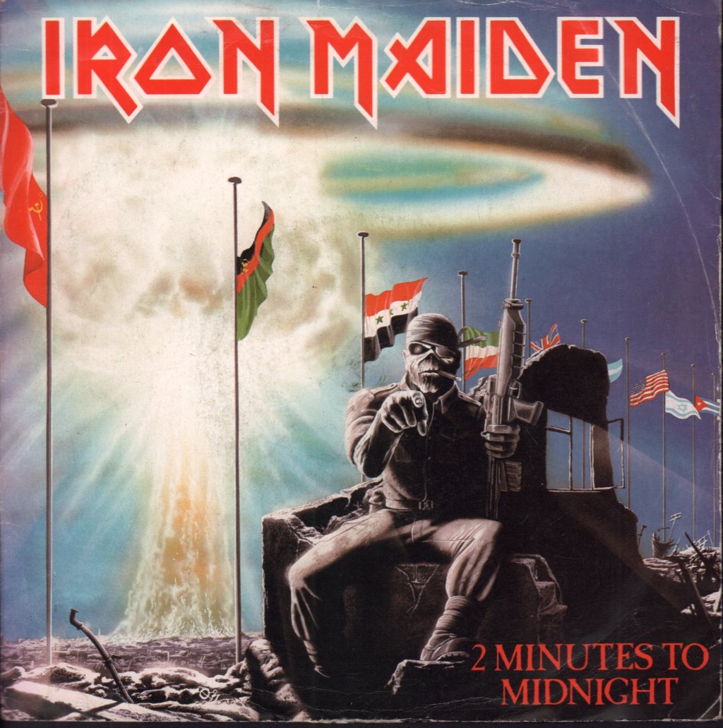 Iron Maiden - 2 Minutes To Midnight - 7 Inch