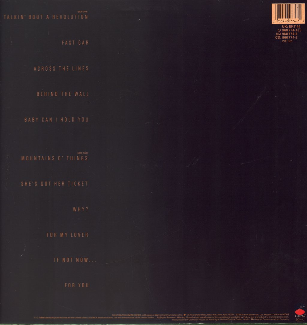 Tracy Chapman - Tracy Chapman - Lp