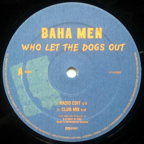 Baha Men - Who Let The Dogs Out - 12 Inch