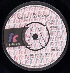 KC And The Sunshine Band - I'm Your Boogie Man - 7 Inch