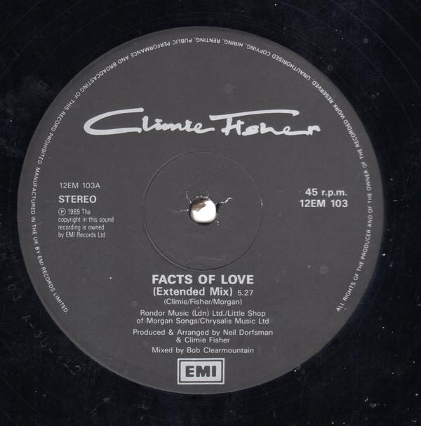 Climie Fisher - Facts Of Love - 12 Inch