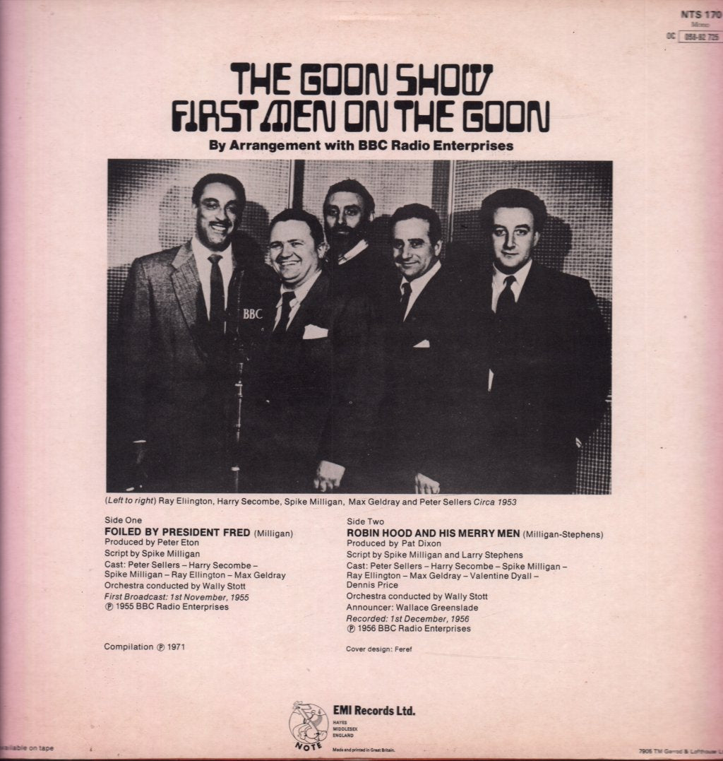 Goon Show - First Men On The Goon - Lp