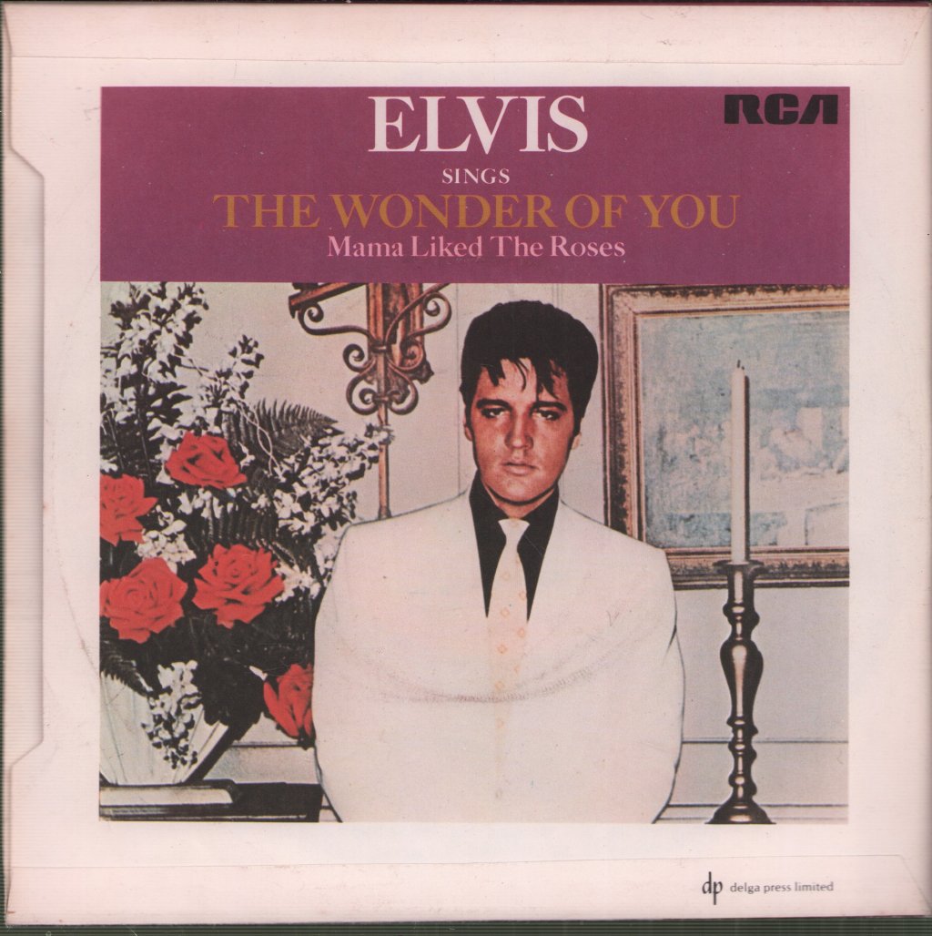 Elvis Presley - Wonder Of You - 7 Inch