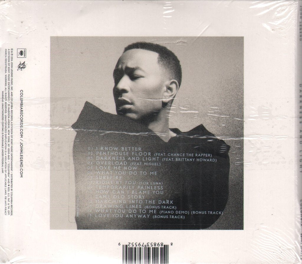 John Legend - Darkness And Light - Cd