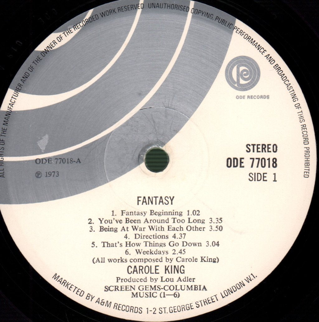 Carole King - Fantasy - Lp