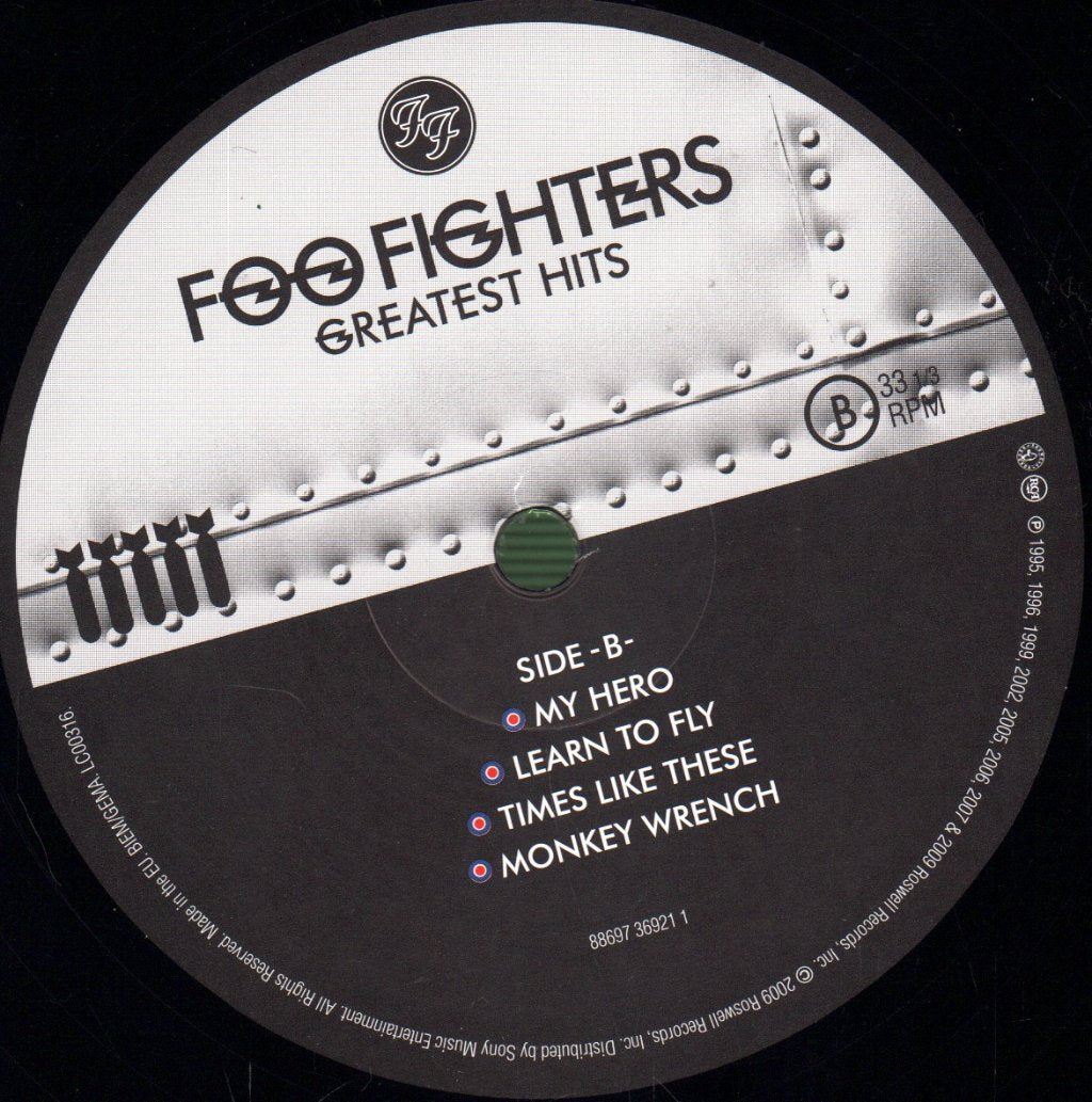 Foo Fighters - Greatest Hits - Double Lp