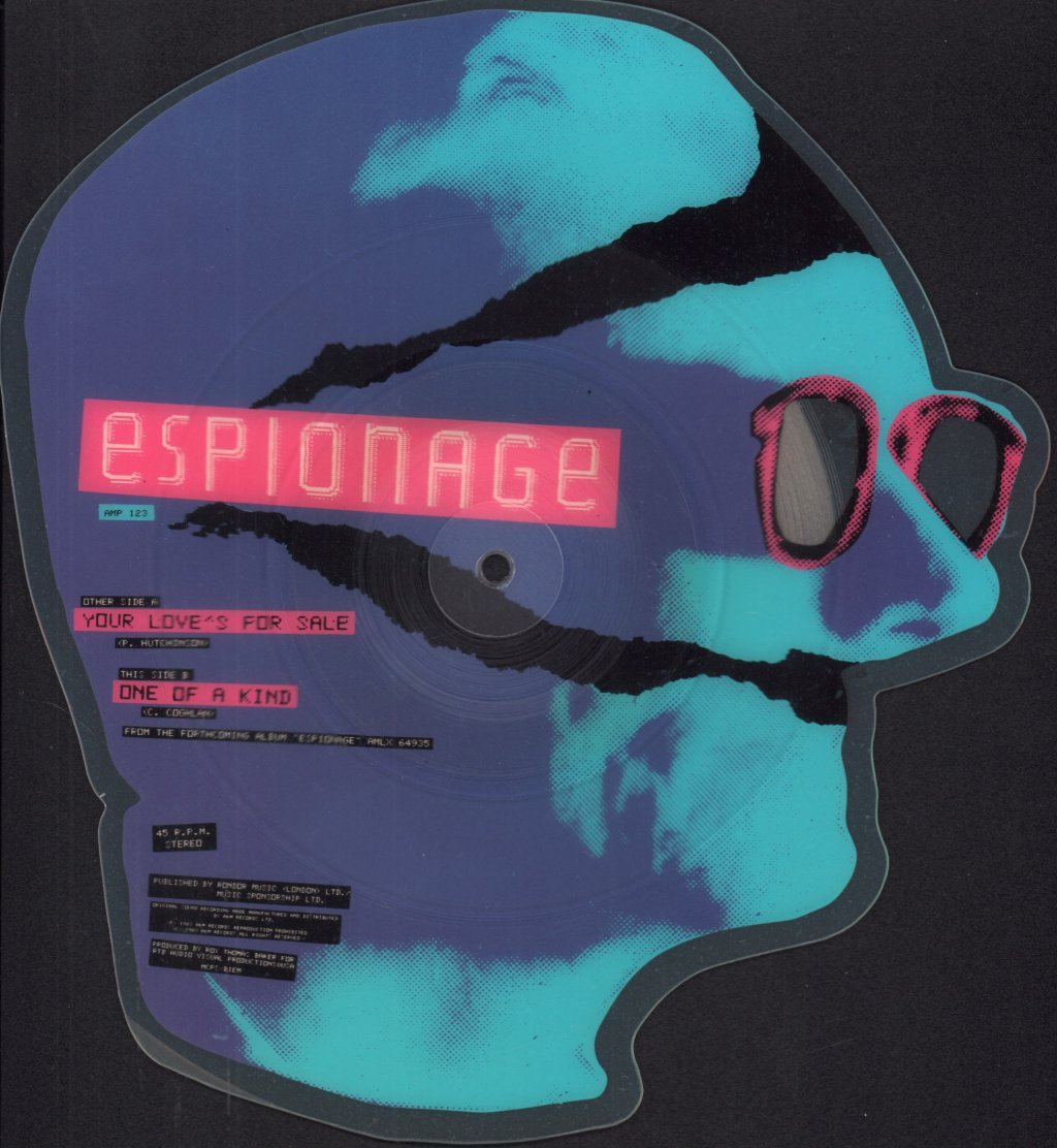 Espionage - Your Love's For Sale - 7 Inch