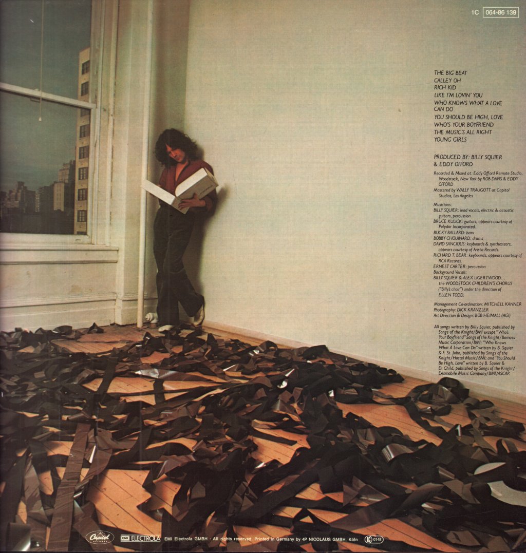 Billy Squier - Tale Of The Tape - Lp