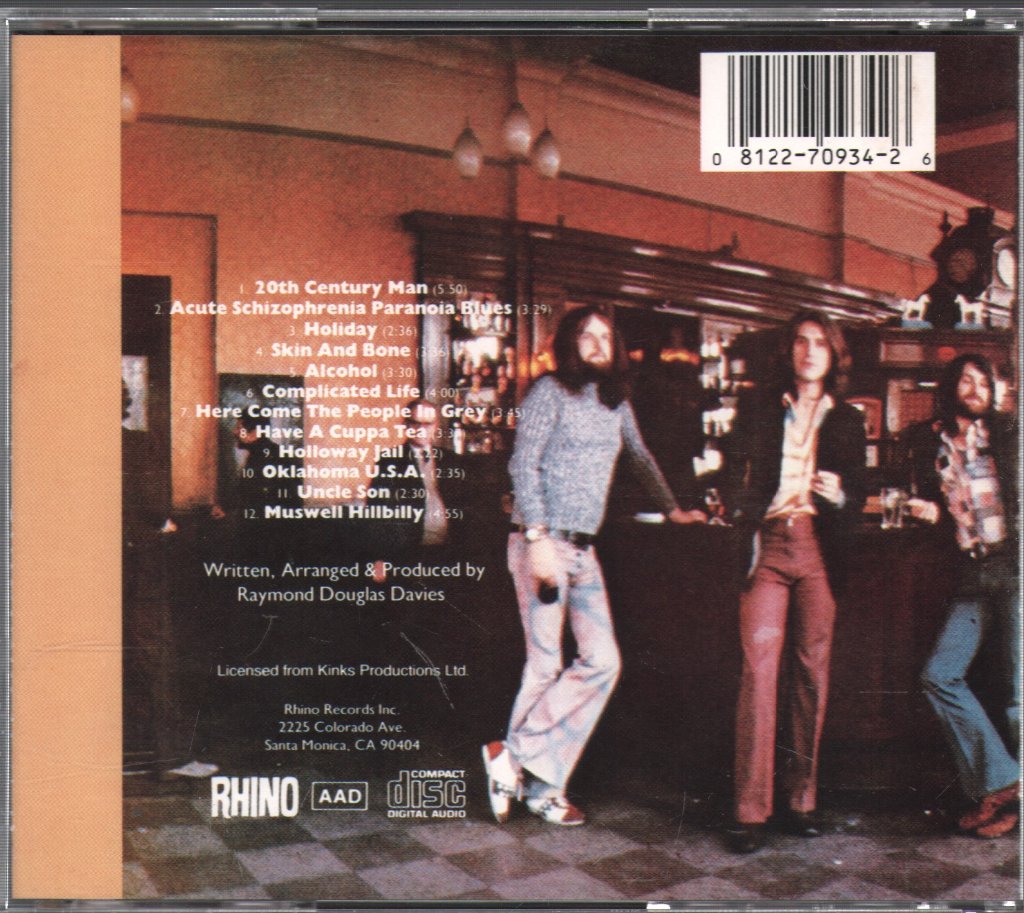 Kinks - Muswell Hillbillies - Cd