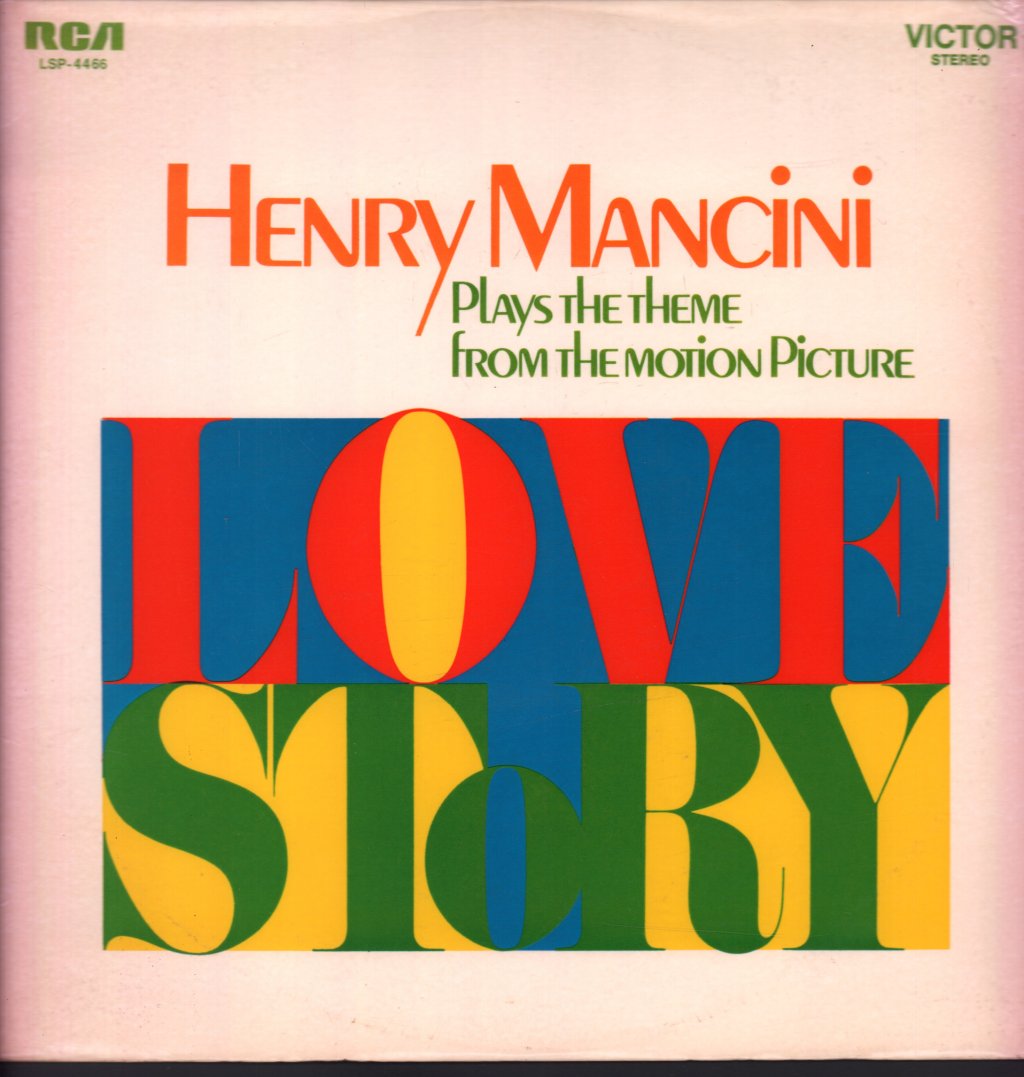 Henry Mancini - Mancini Plays The Theme From "Love Story" - Lp